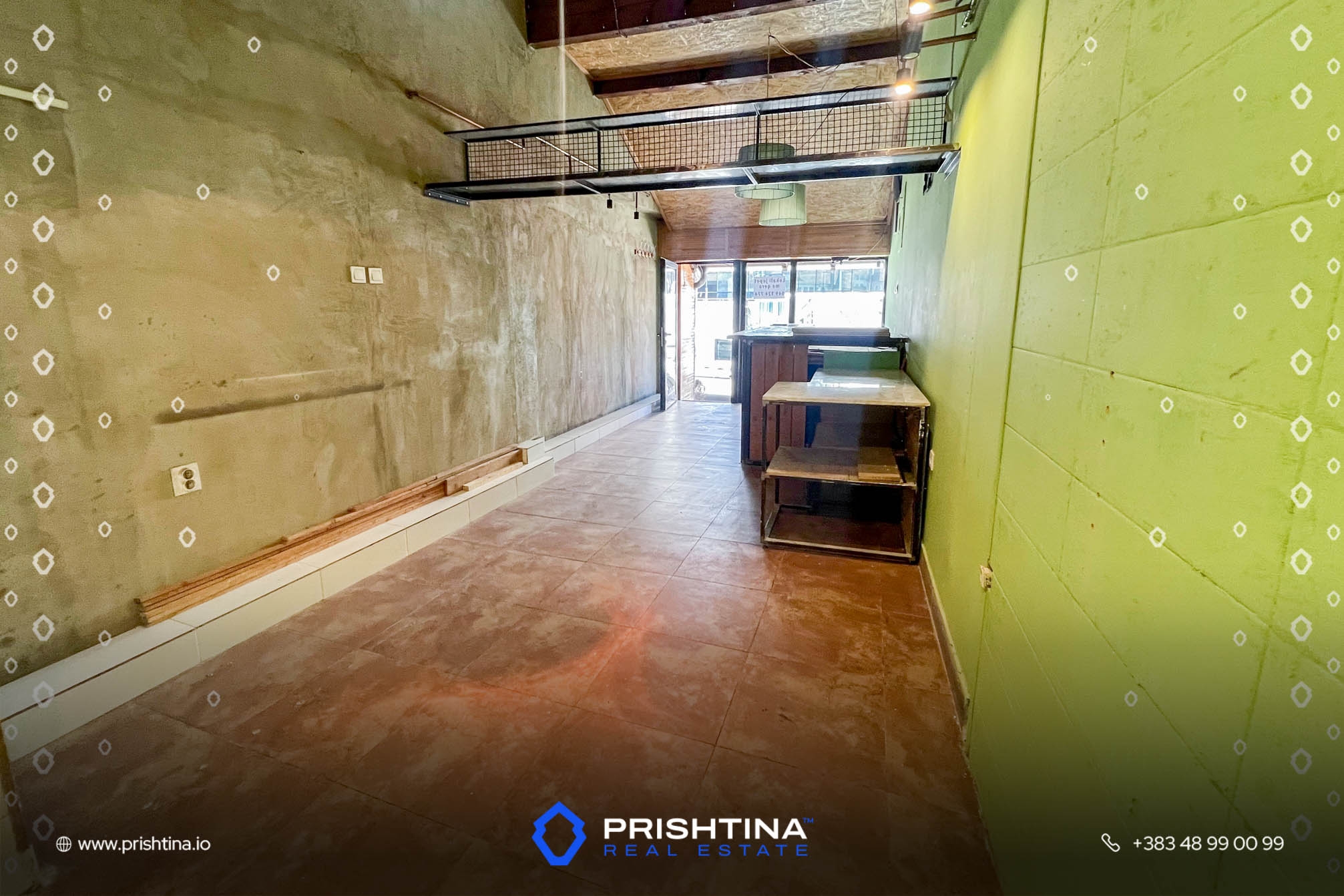 Lokale me qira 120m² + 24m² në Pejton - Image 2