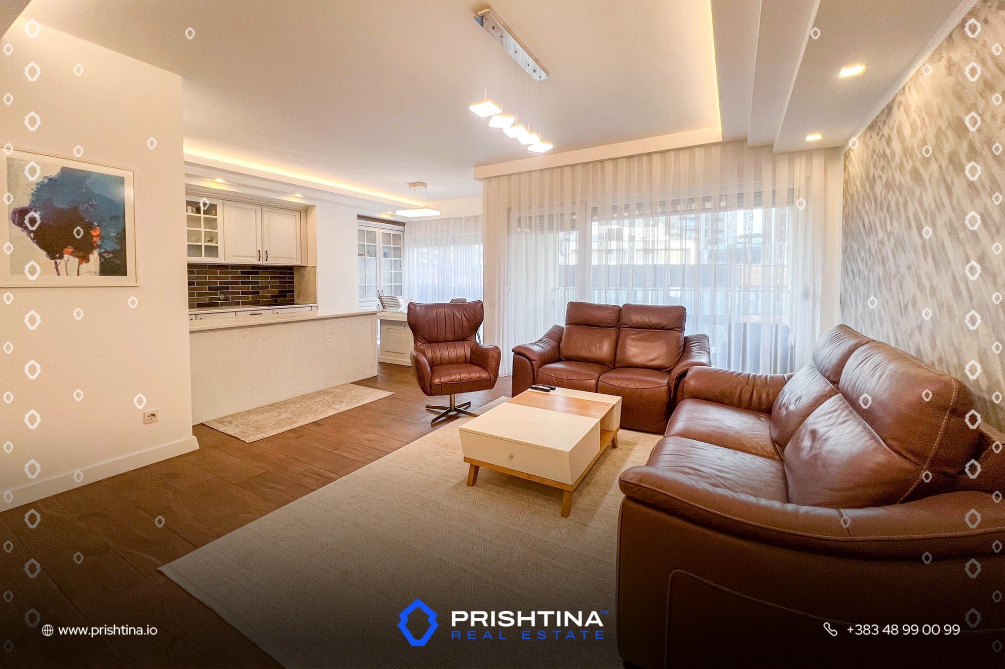 Banesë me qira 115m² në Qendër - Image 2