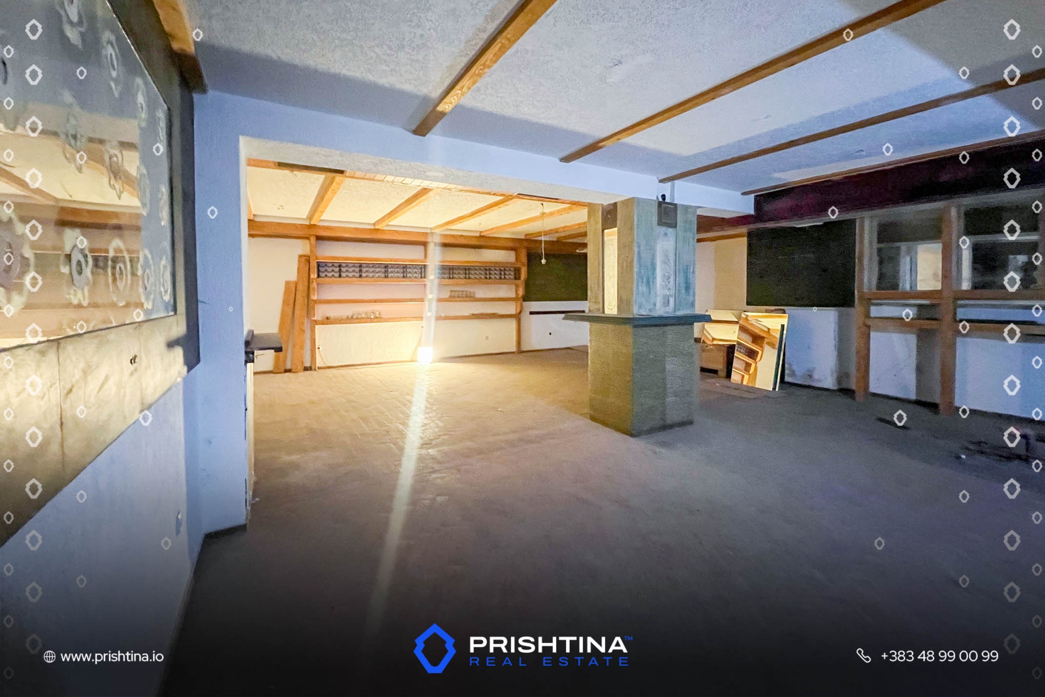Lokale me qira 120m² + 24m² në Pejton - Image 3