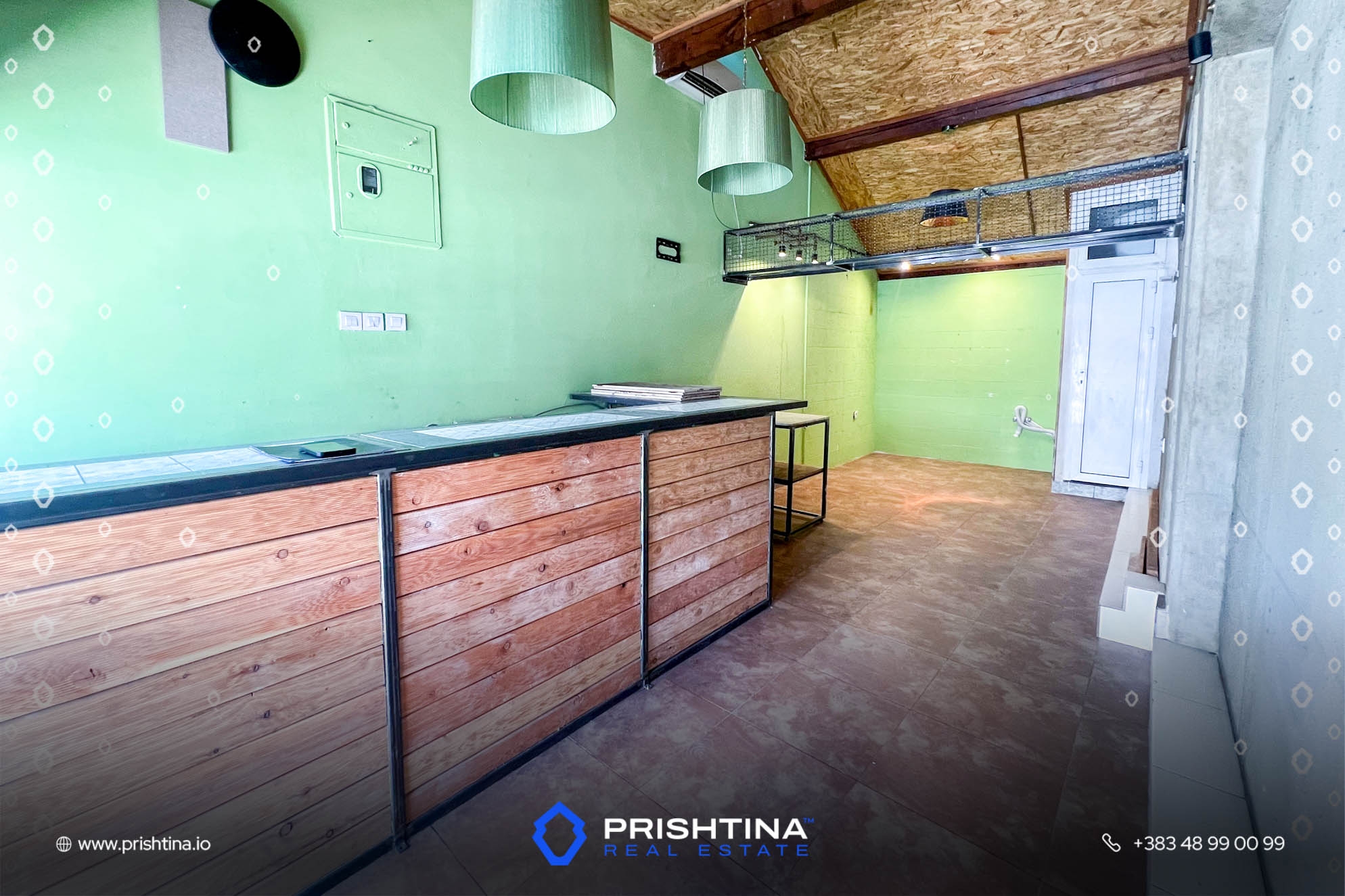Lokale me qira 120m² + 24m² në Pejton - Image 1