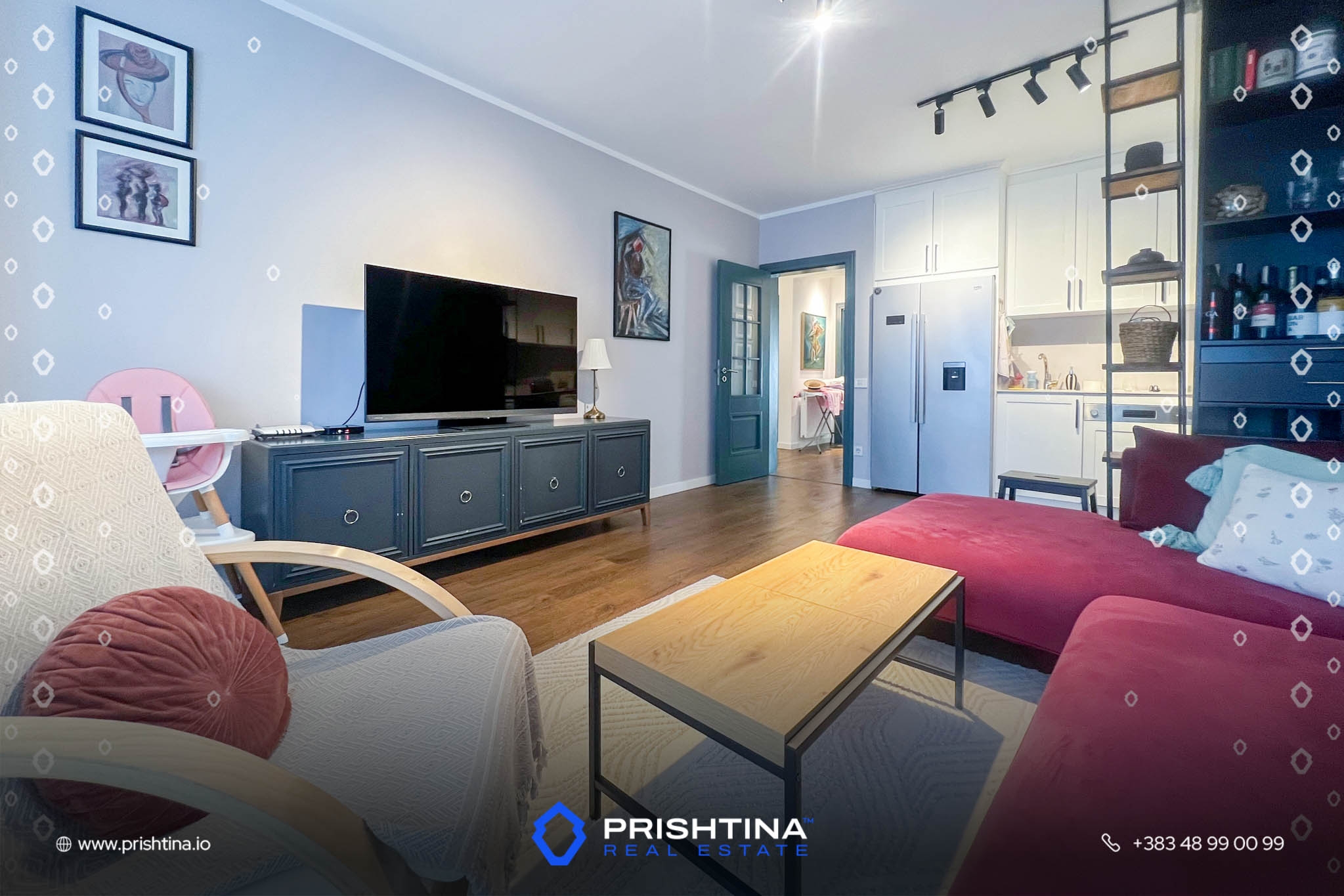 Banesë me qira 85.5m² në Dragodan - Image 3